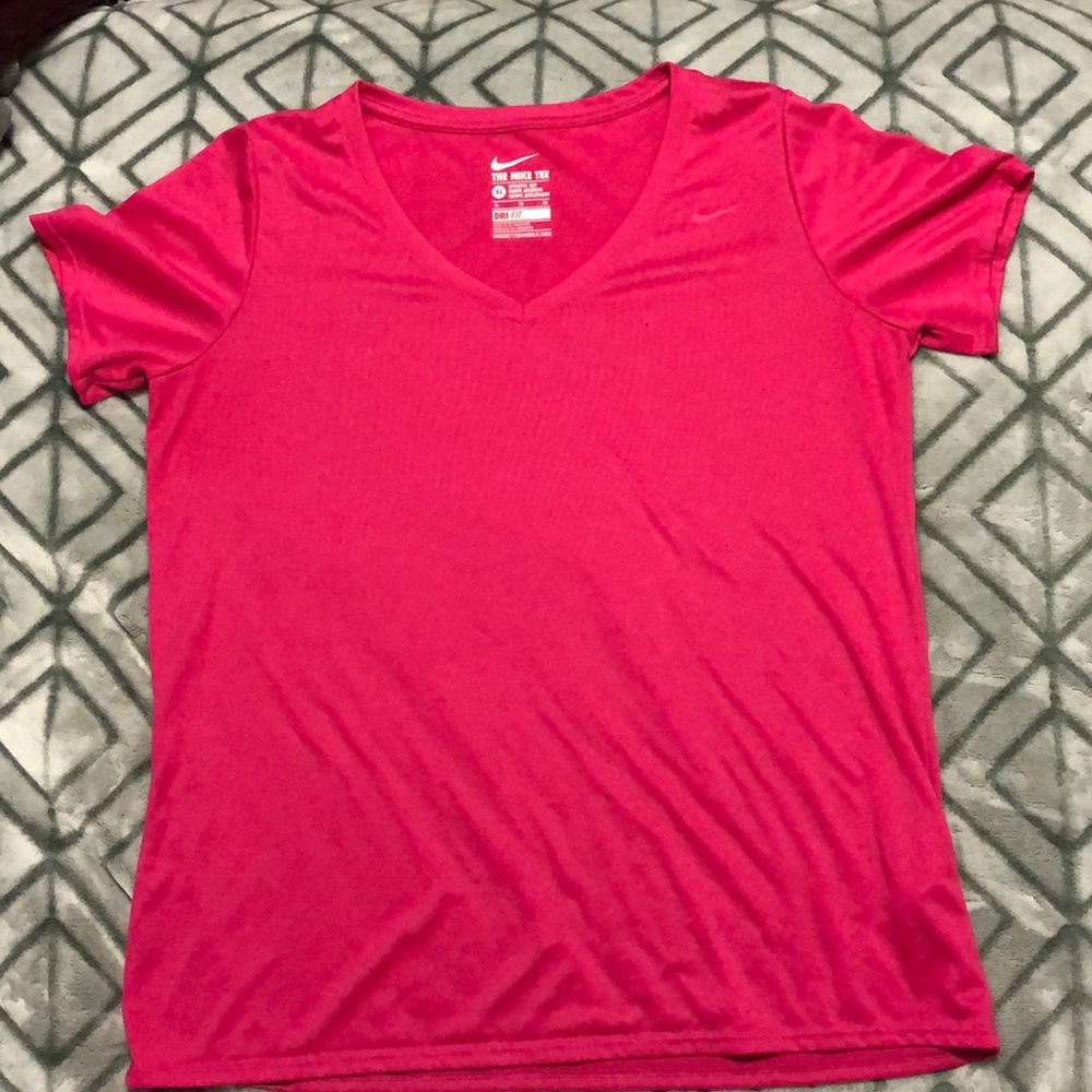 Pink Nike T-shirt